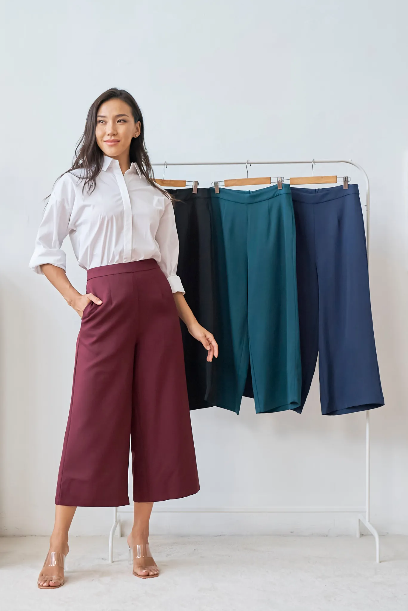 Iris Wide Leg Culottes