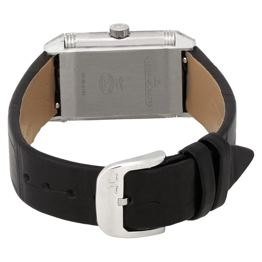 Jaeger LeCoultre Reverso Classic Silver Dial Ladies Leather Watch Q2608530