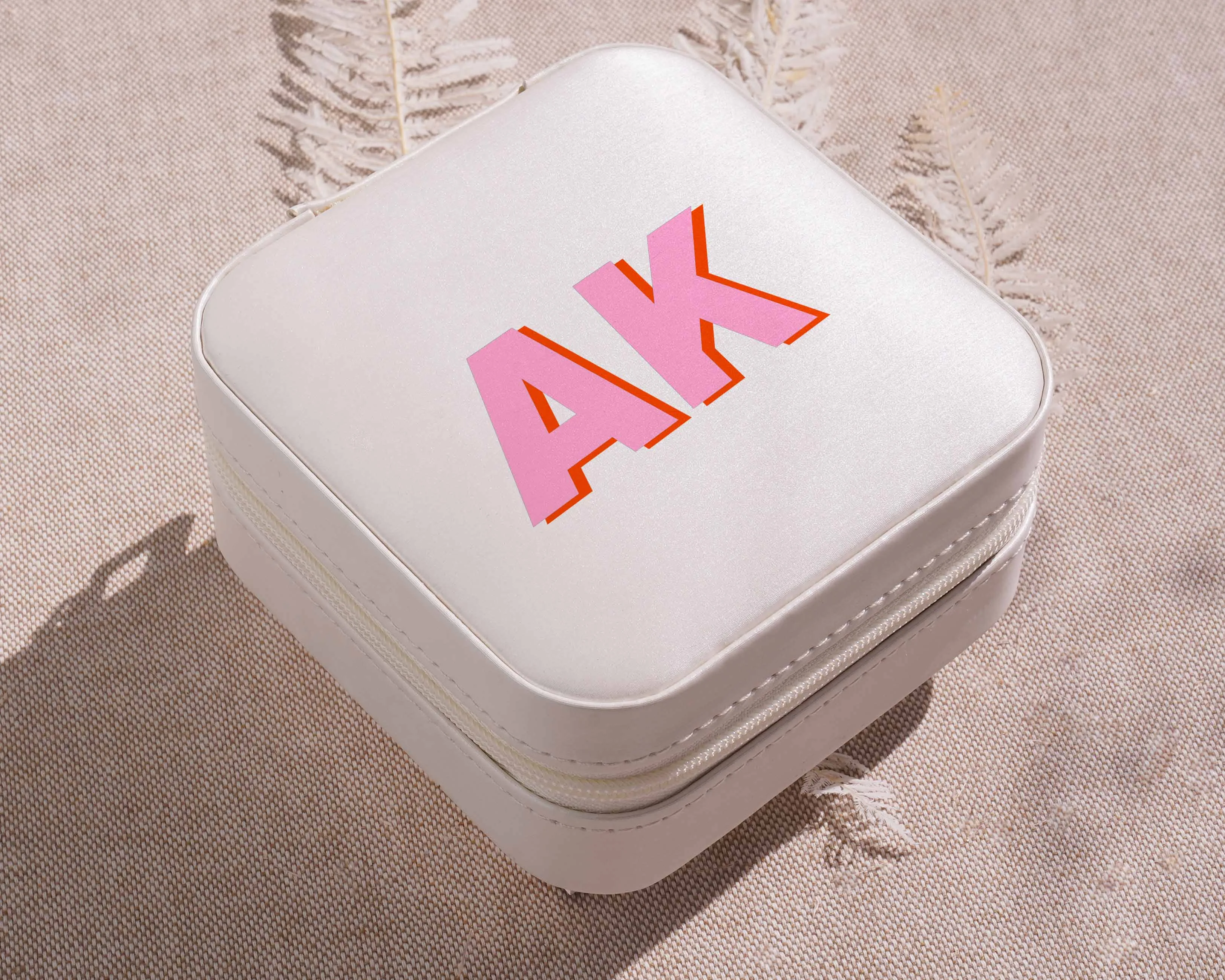 Jewelry Box with Goyard Monogrammed