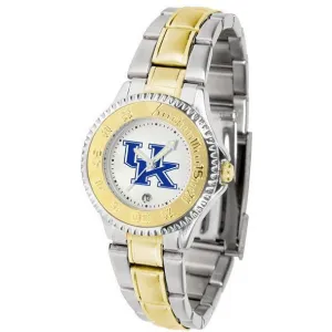 Kentucky Wildcats Ladies Competitor Two-Tone Band Watch