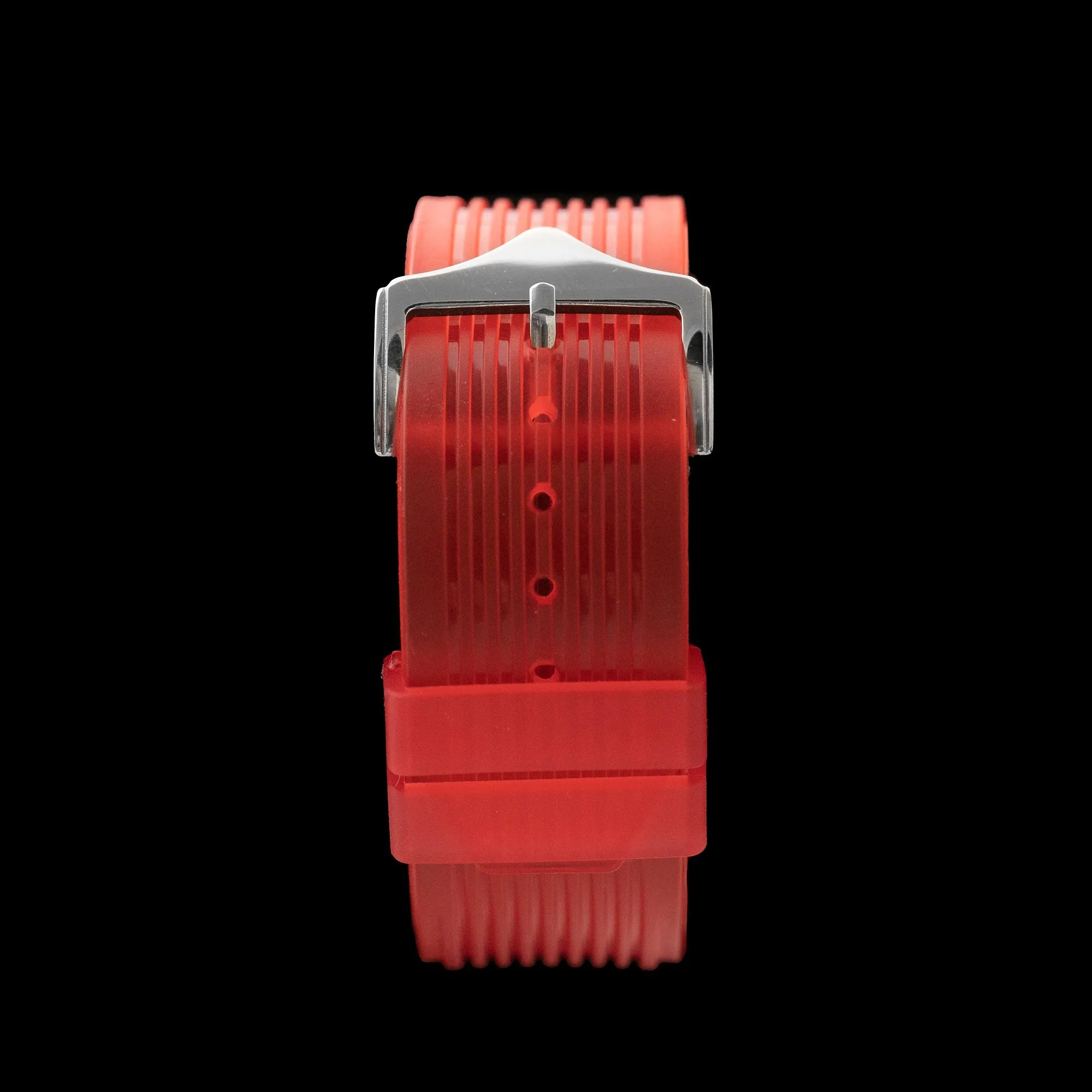 Kimsdun - Red “Skeletonised” Sports Watch