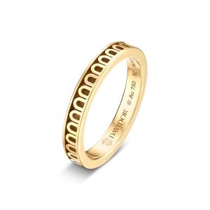 L'Arc de DAVIDOR Ring PM, 18k Yellow Gold with Satin Finish