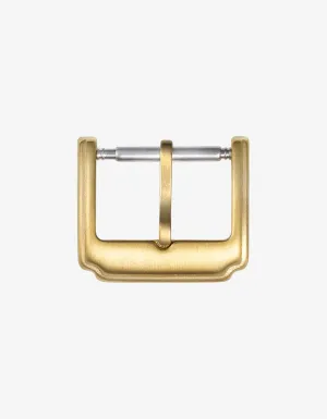 Leather Buckle - Gold
