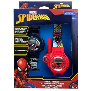 Lexibook Spiderman Digital Watch With Walkie Talkie 200m