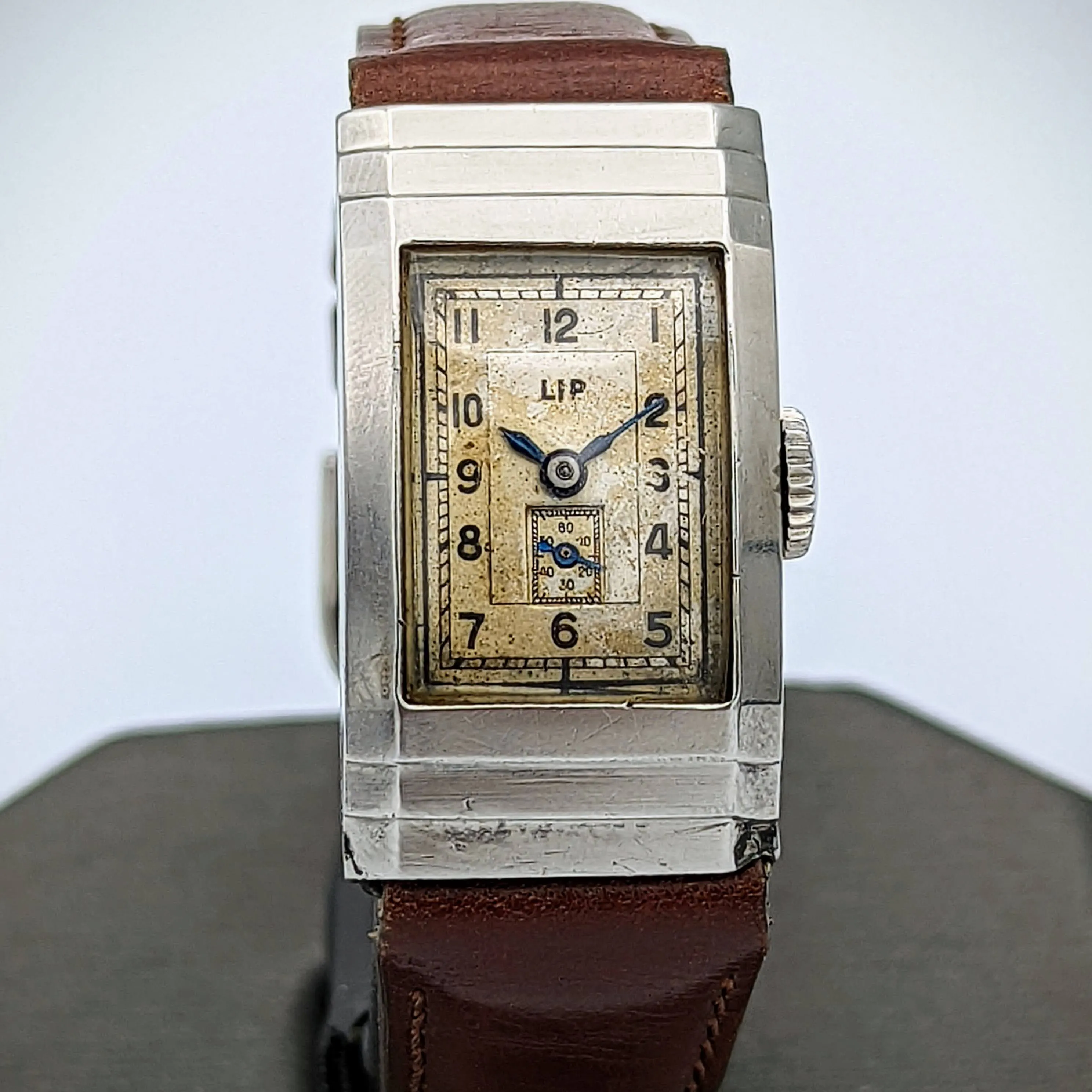 LIP Art Deco Watch Cal. 183 France Made Vintage Wristwatch