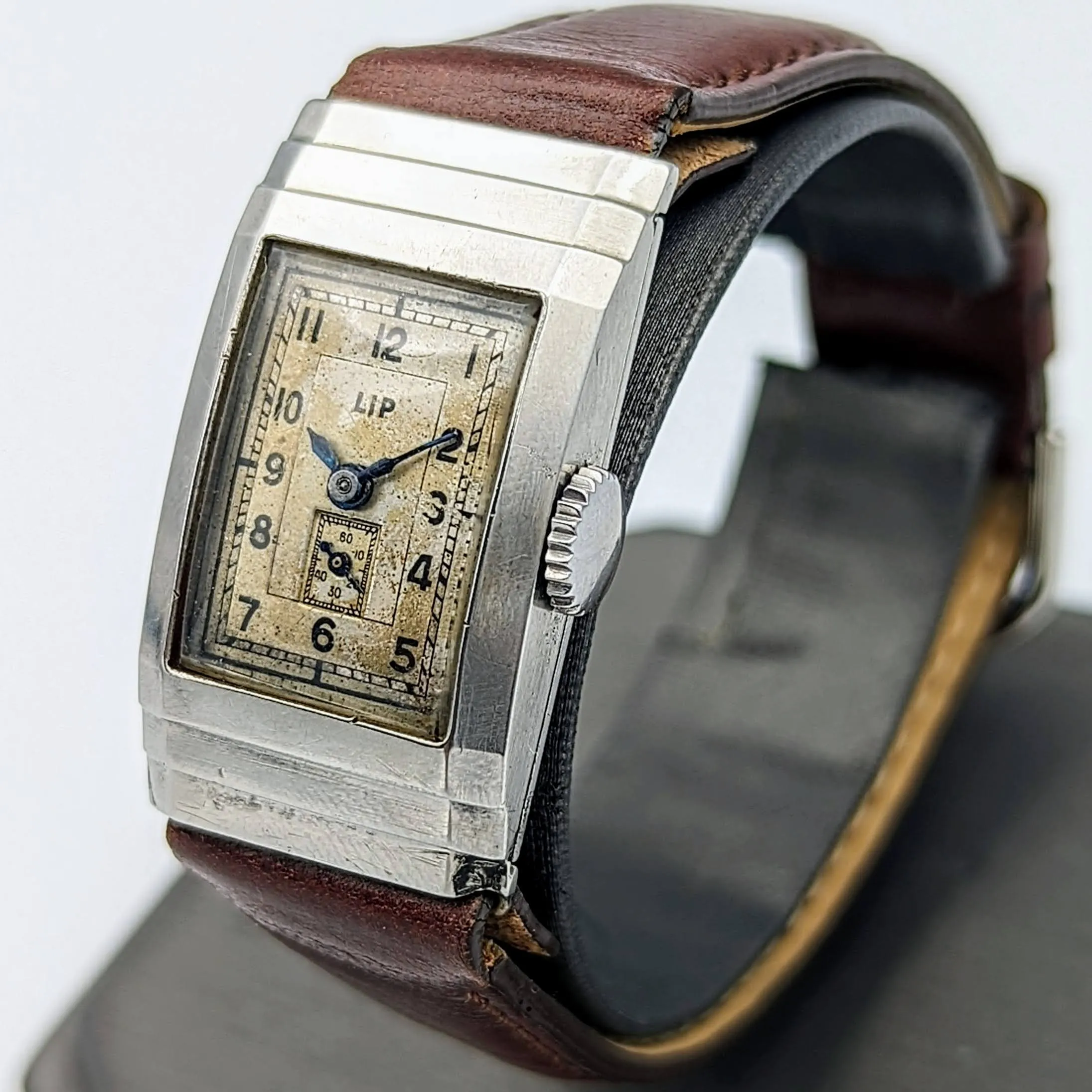 LIP Art Deco Watch Cal. 183 France Made Vintage Wristwatch