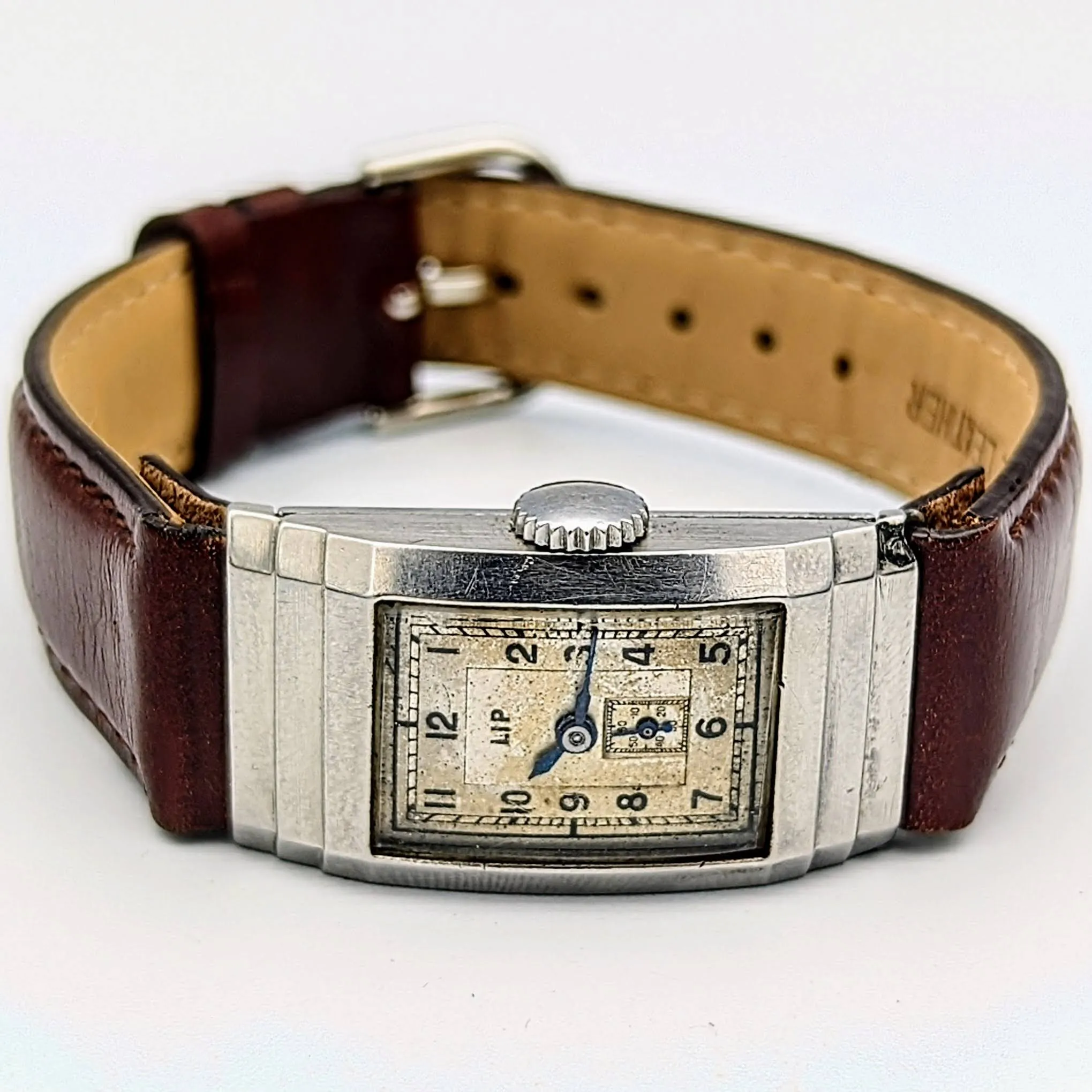 LIP Art Deco Watch Cal. 183 France Made Vintage Wristwatch