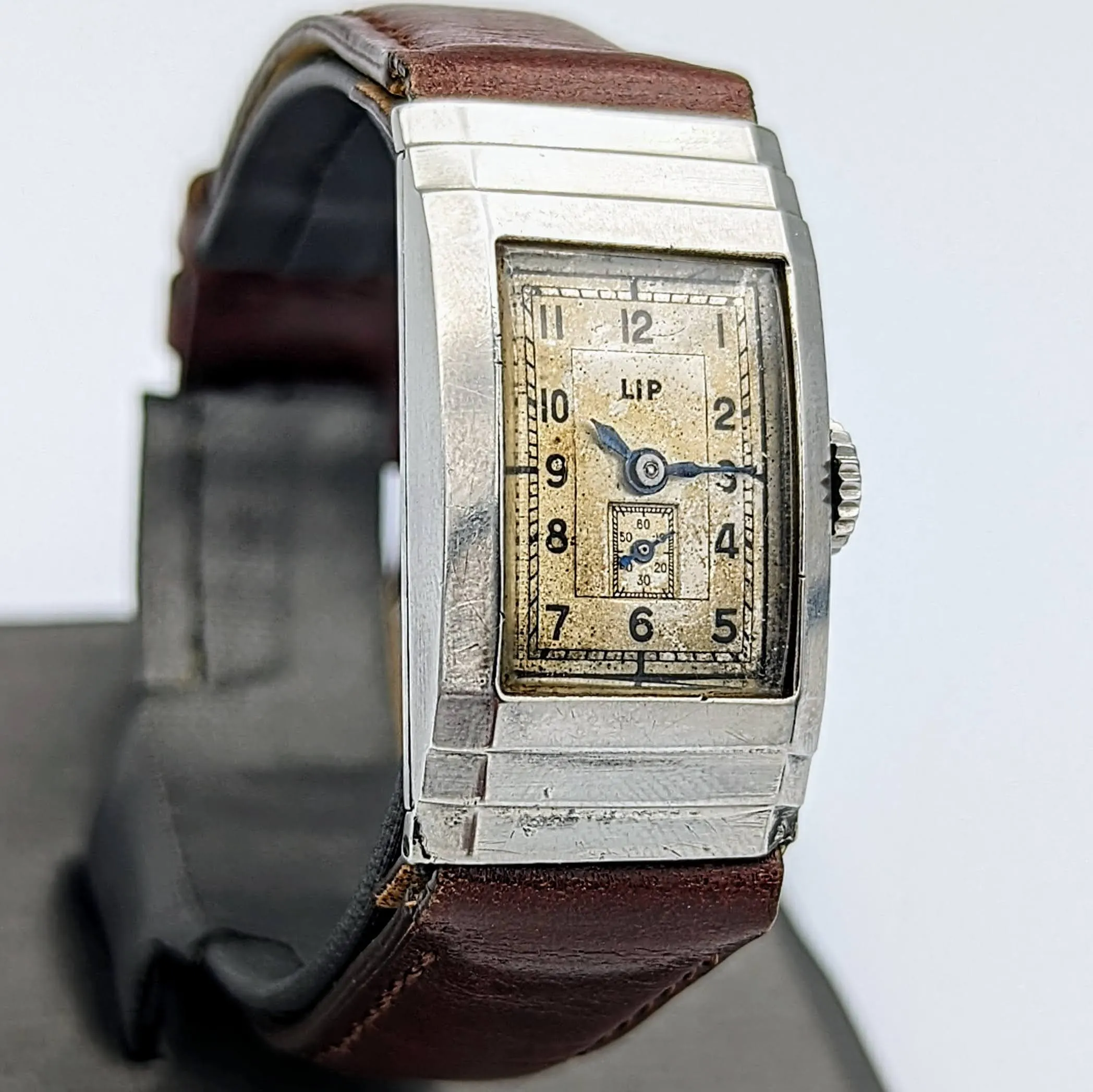 LIP Art Deco Watch Cal. 183 France Made Vintage Wristwatch