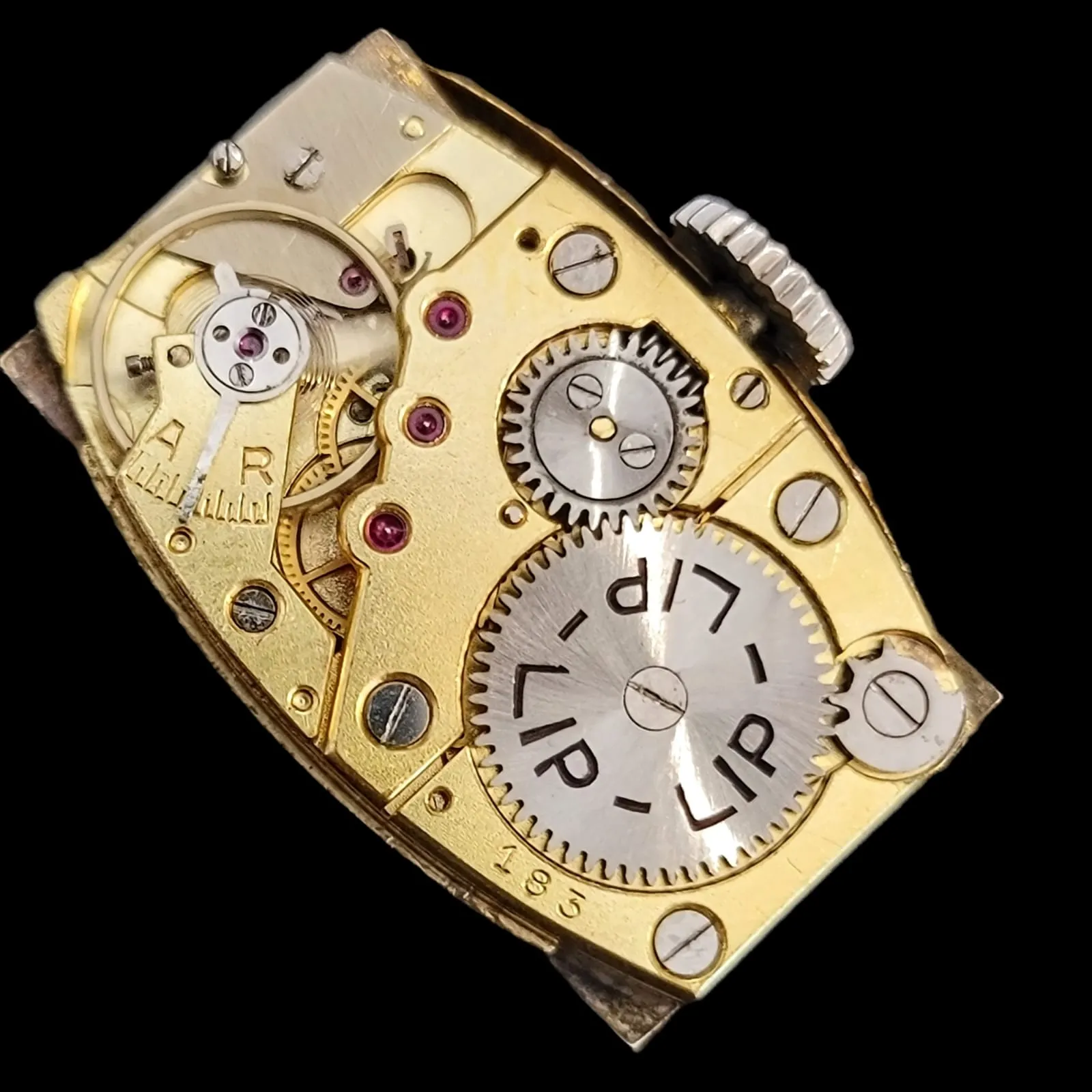 LIP Art Deco Watch Cal. 183 France Made Vintage Wristwatch