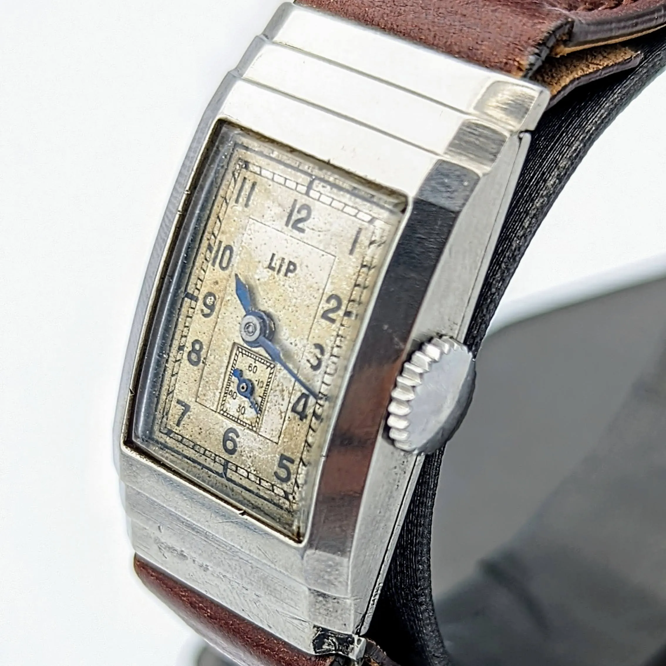 LIP Art Deco Watch Cal. 183 France Made Vintage Wristwatch
