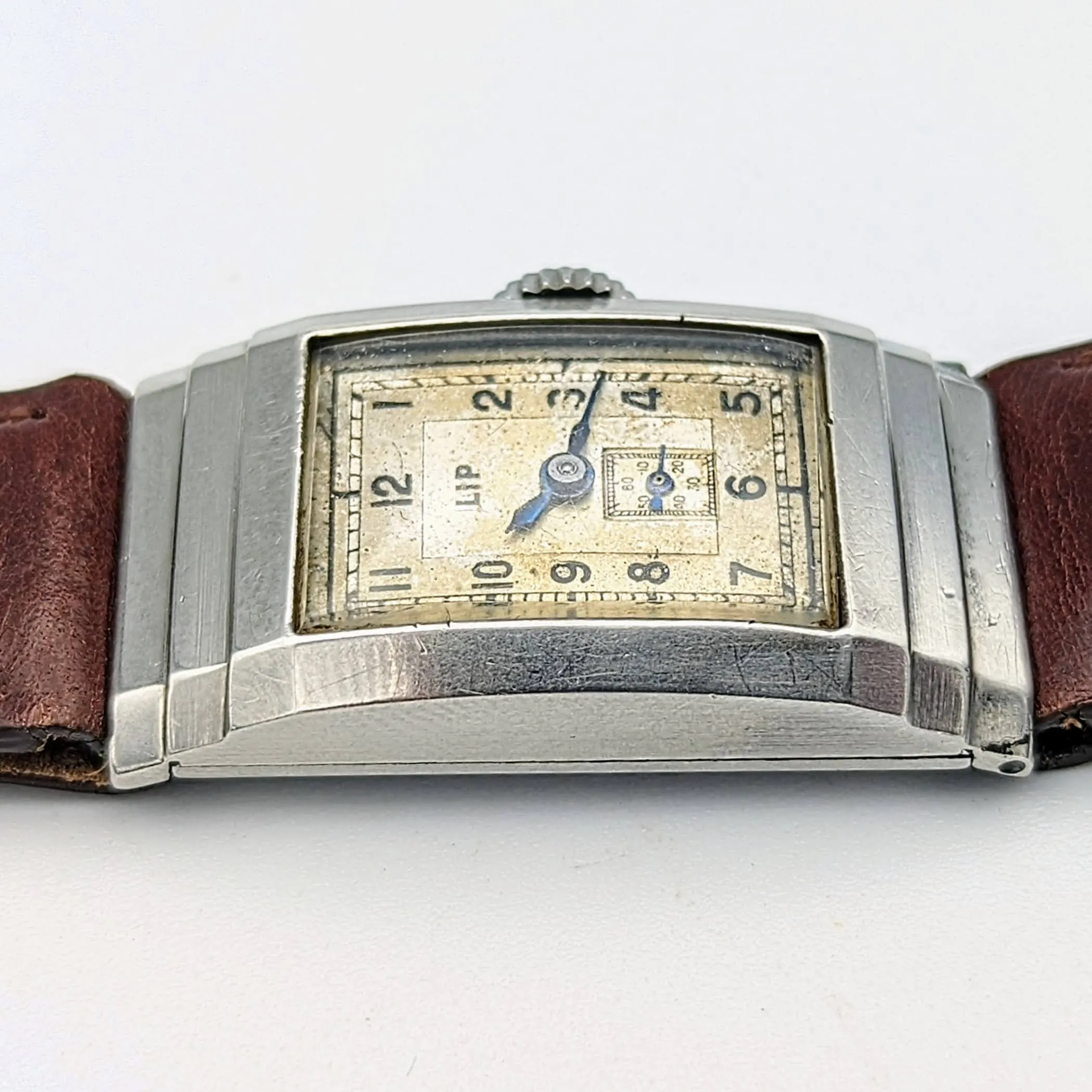 LIP Art Deco Watch Cal. 183 France Made Vintage Wristwatch