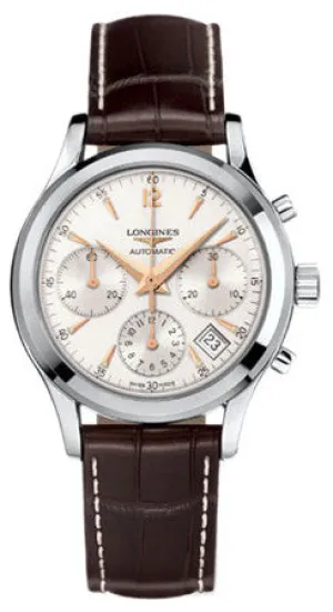 LNG Watch Column Wheel Chronograph Mens