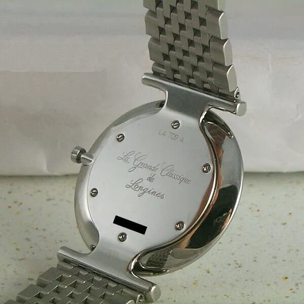 Longines La Grande Classique Stainless Steel Mens Ultra Thin Watch Watch L4.709.4.71.6