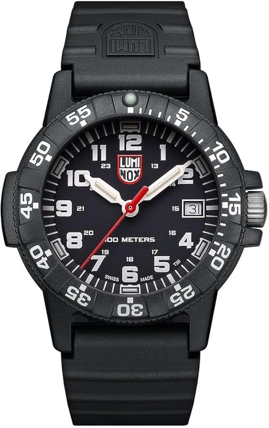 Luminox Leatherback SEA Turtle XS.0301.L Mens Watch 39mm - Military Watch in Black Date Function 100m Water Resistant