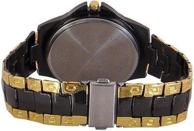 Maan International Combo Of 2 Analogue Multicolor Dial Mens And Boys Watch-M-Combo-S.Black.Rosra Rosar0904