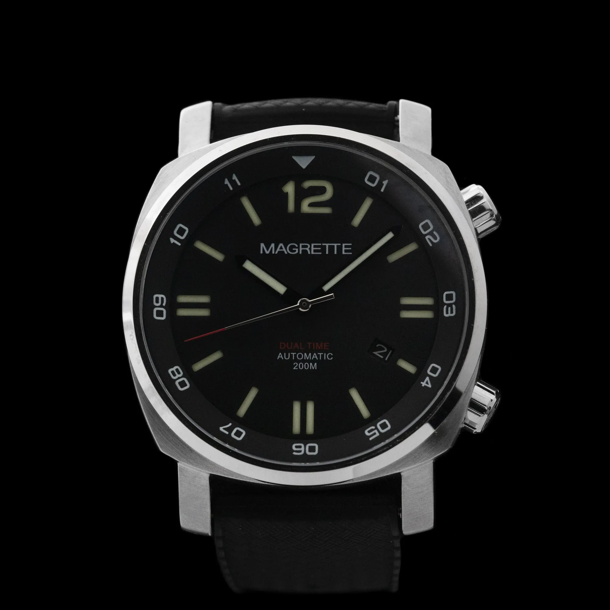 Magrette - 2016 Dual Time Stainless Steel (NEW OLD STOCK)