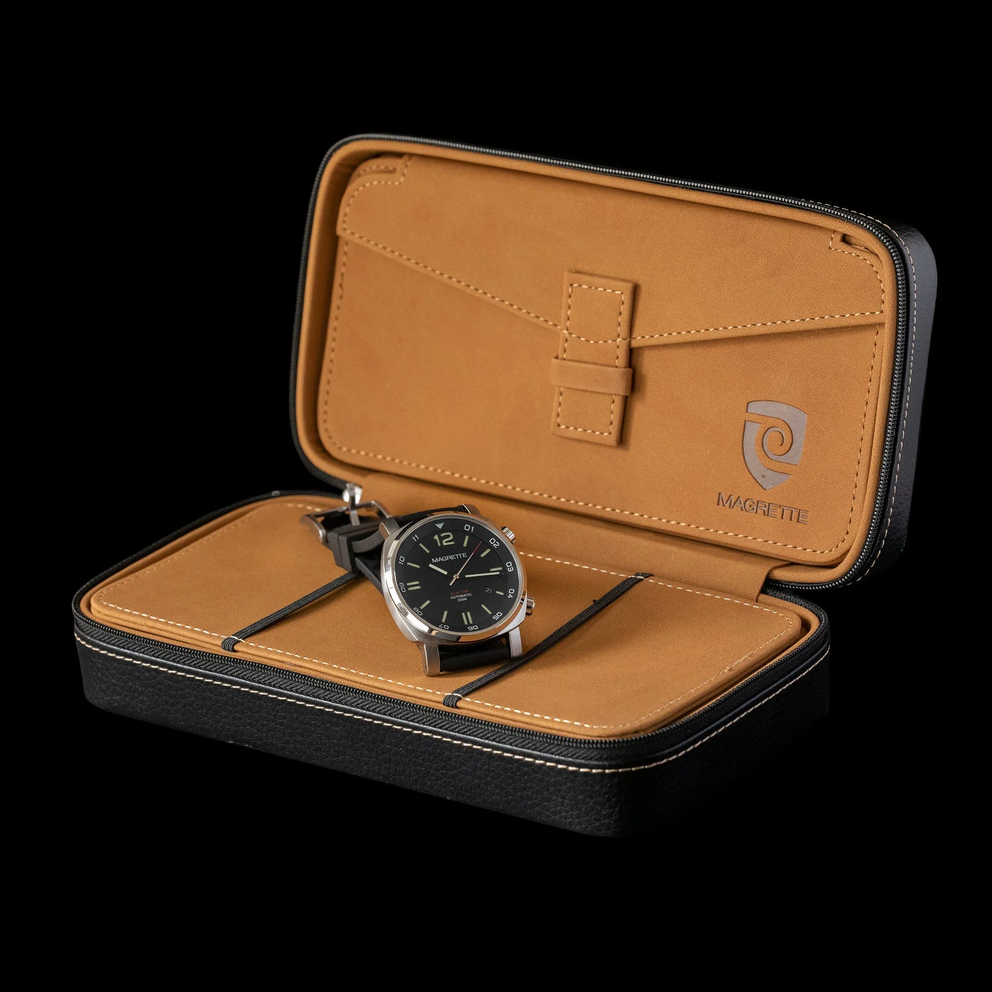 Magrette - 2016 Dual Time Stainless Steel (NEW OLD STOCK)