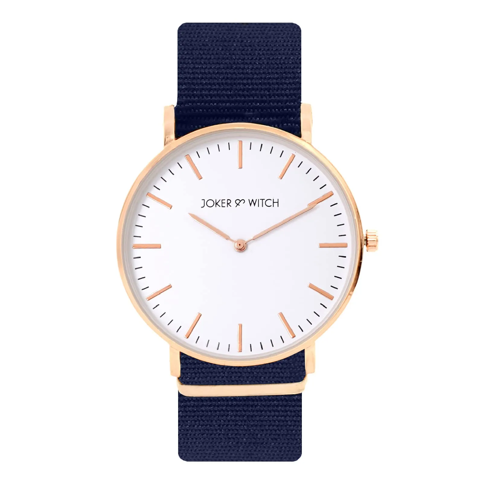 Matrix White Dial Blue NATO Strap Watch