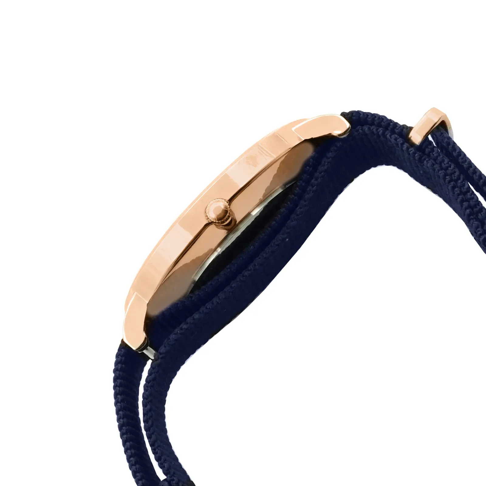 Matrix White Dial Blue NATO Strap Watch