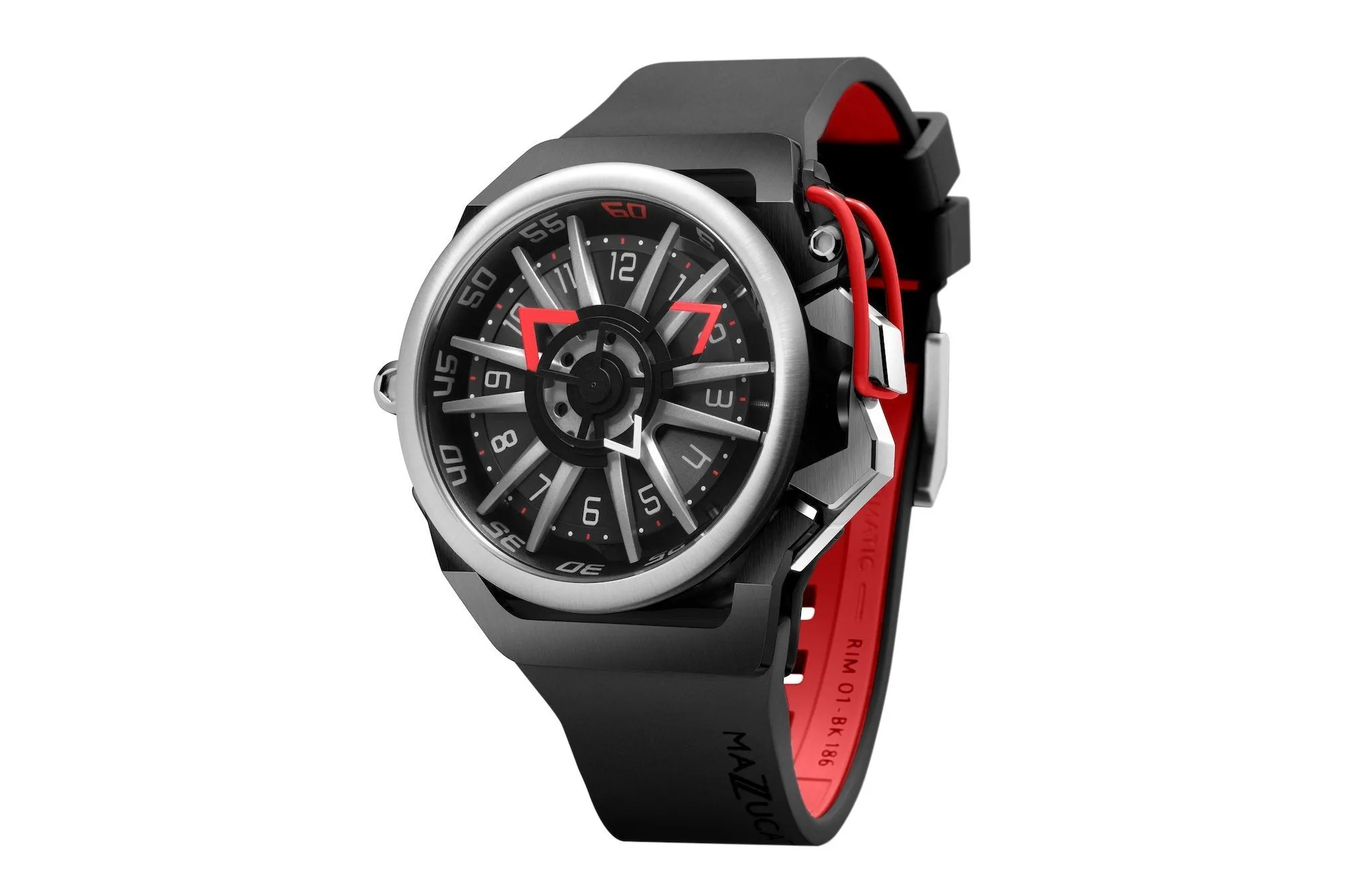 Mazzucato Reversible Watch RIM Black