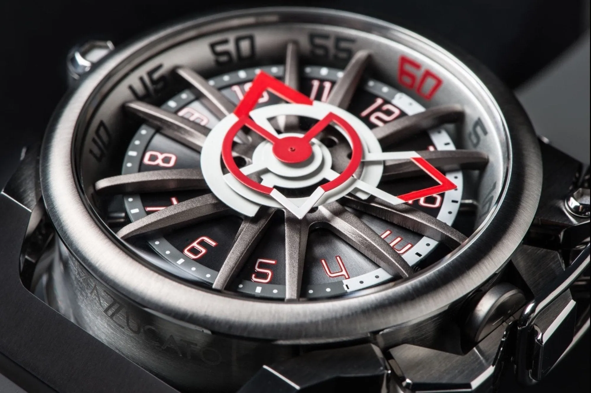 Mazzucato Reversible Watch RIM Black