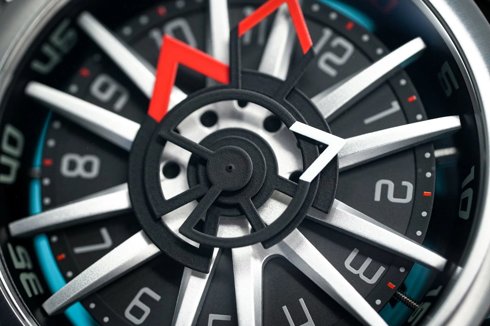 Mazzucato Reversible Watch RIM Black