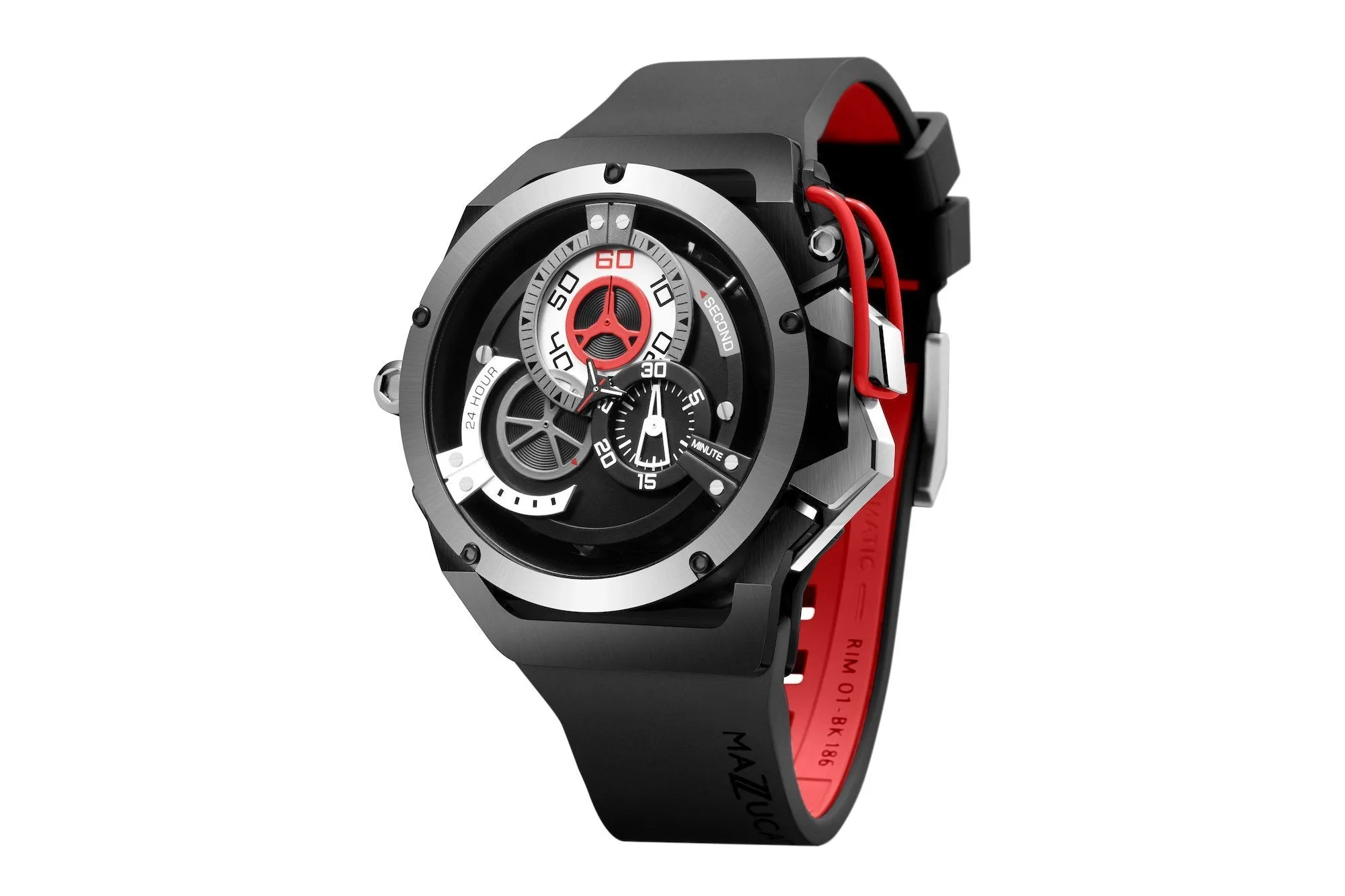Mazzucato Reversible Watch RIM Black