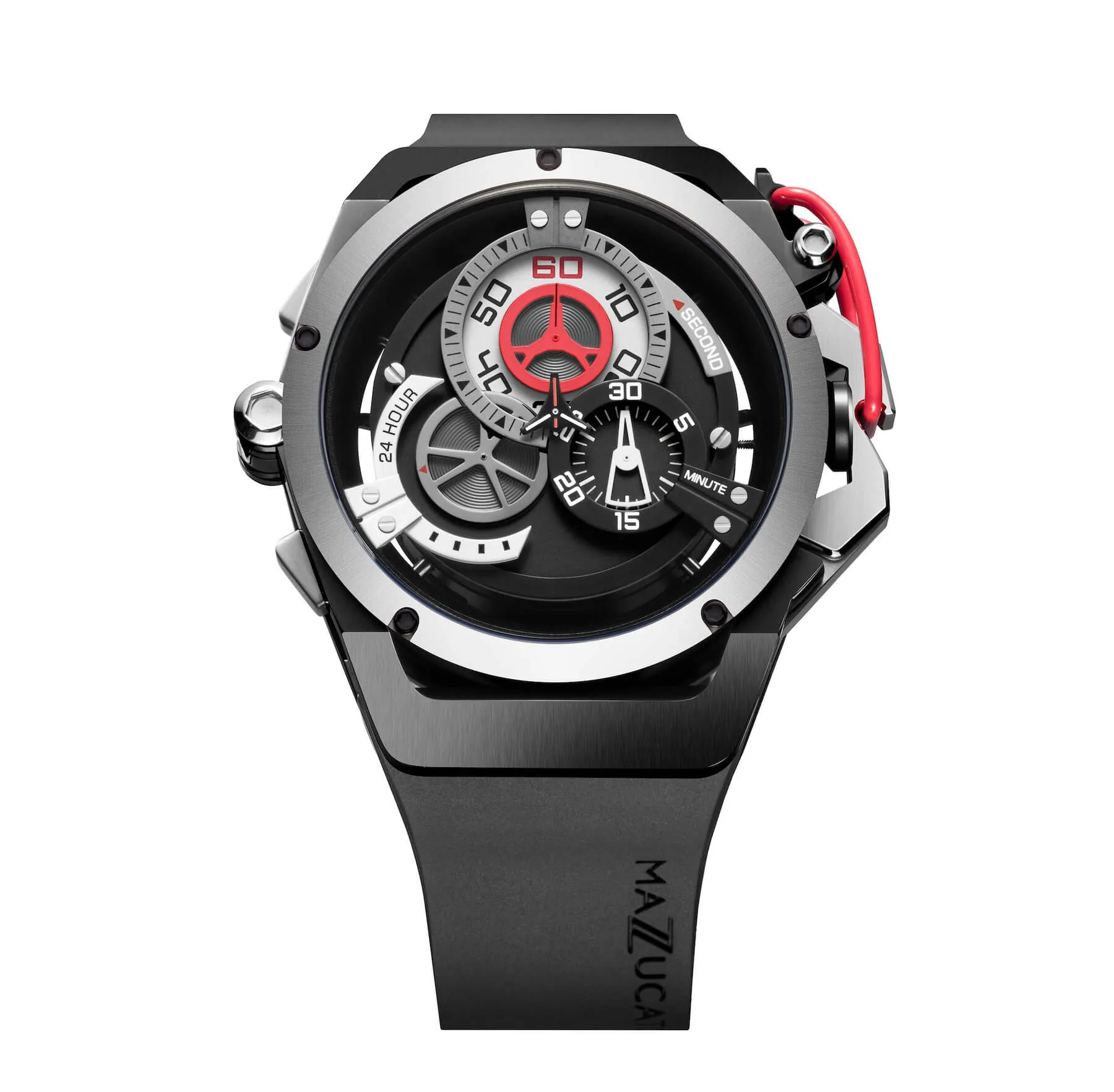 Mazzucato Reversible Watch RIM Black