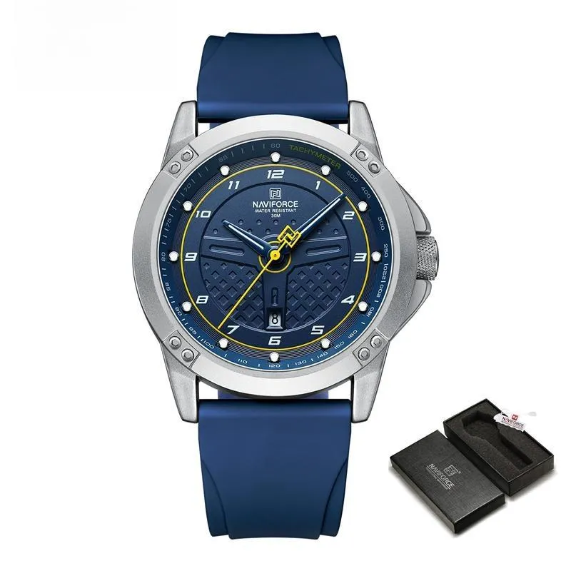 Men Military Sport Luminous Quartz Male Wristwatches Auto Date Waterproof Clock