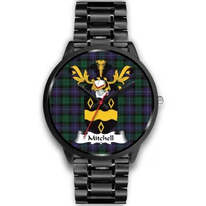 Mitchell Clan Badge Tartan Black Watch