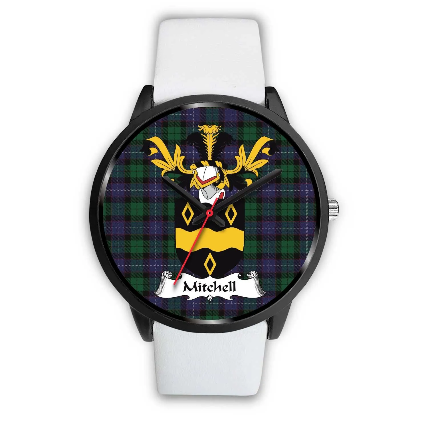 Mitchell Clan Badge Tartan Black Watch