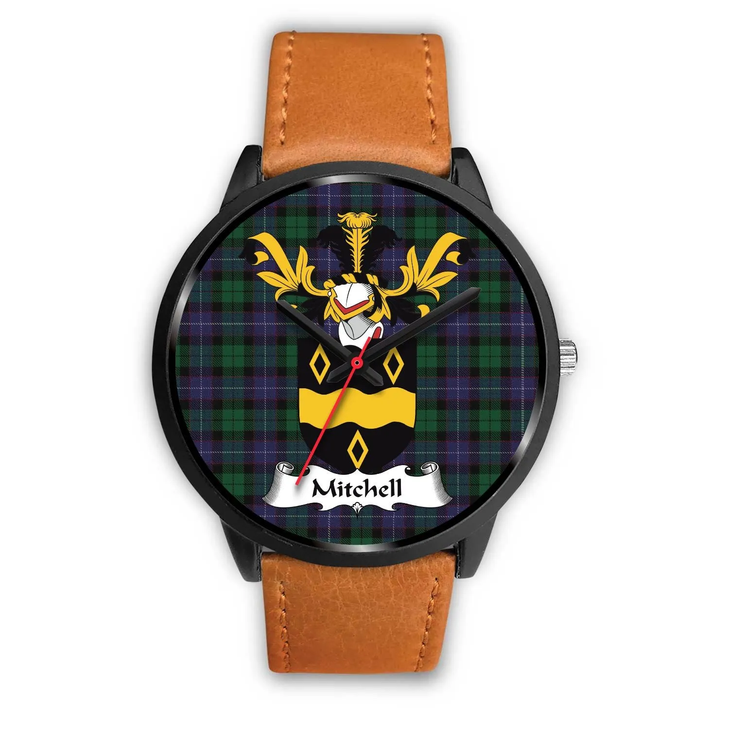 Mitchell Clan Badge Tartan Black Watch