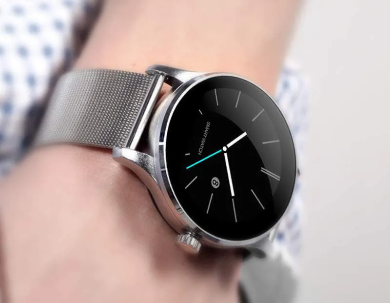 MTK2502 Bluetooth Smartwatch Heart Rate Monitor Pedometer Dialing For Android and IOS