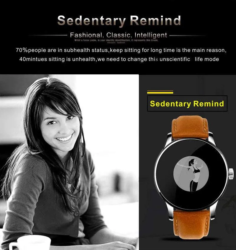 MTK2502 Bluetooth Smartwatch Heart Rate Monitor Pedometer Dialing For Android and IOS