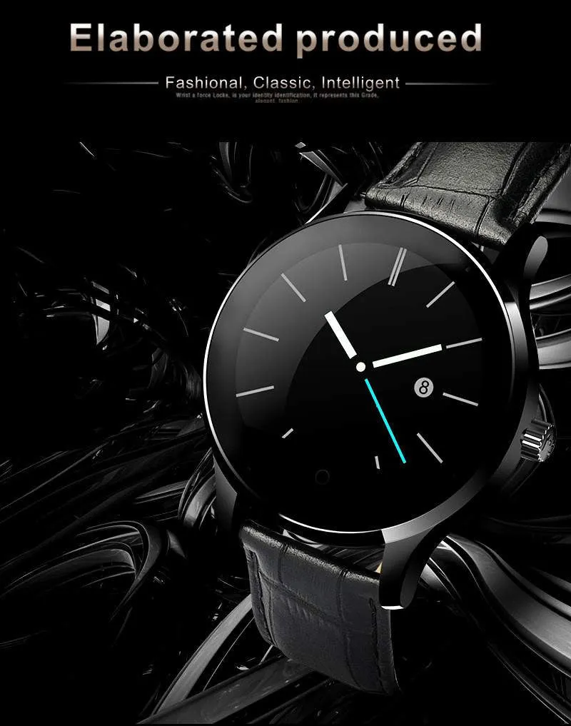 MTK2502 Bluetooth Smartwatch Heart Rate Monitor Pedometer Dialing For Android and IOS