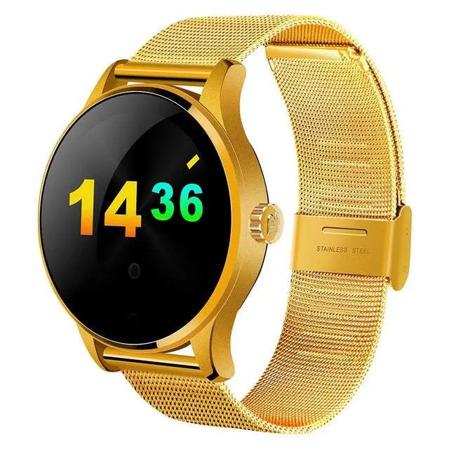MTK2502 Bluetooth Smartwatch Heart Rate Monitor Pedometer Dialing For Android and IOS