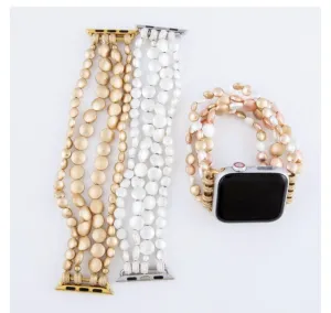 Multi-tone Beaded Smart Watch Band