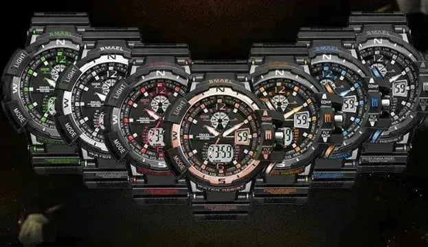 Multifunctional luminous waterproof watch