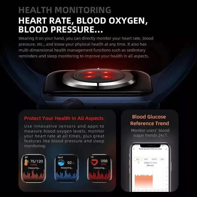 New Series 10 For Apple Watch 10 GPS Smart Watch Memory Music Video Bluetooth Call Waterproof NFC Smartwatch For Android IOS