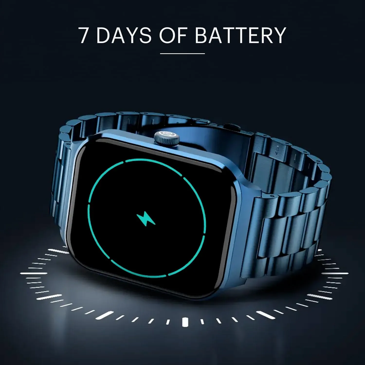 Noise Canvas Smart Watch with 1.96" Vivid Display, Functional Crown, BT Calling, 150  Watch Faces, AI Voice Assistant, Health Suiteᵀᴹ, 100  Sports Modes, IP67, Upto 7 Days Battery (Elite Black)