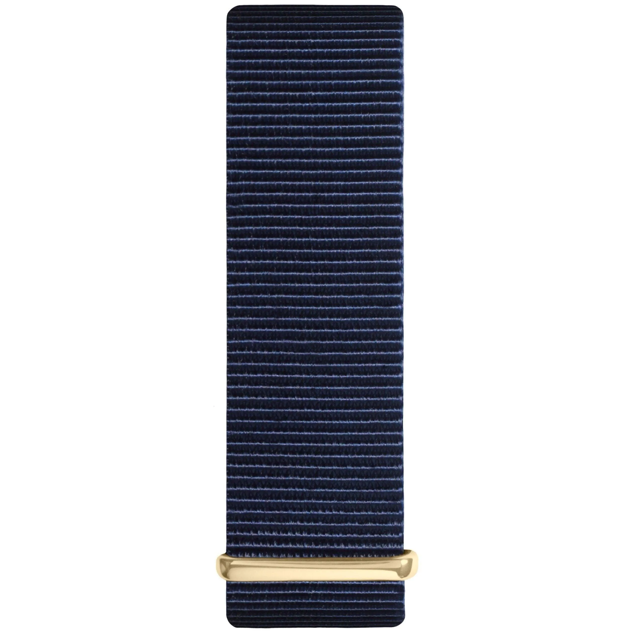 Nylon Nato Watch Strap-  Blue & Gold