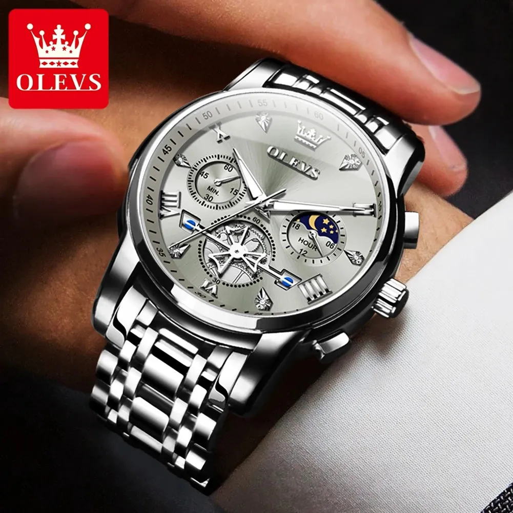 OLEVS Classic Multifunctional Men's Watch