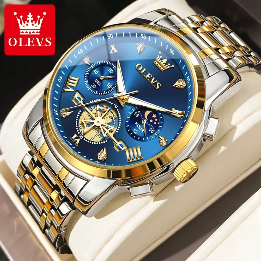 OLEVS Classic Multifunctional Men's Watch