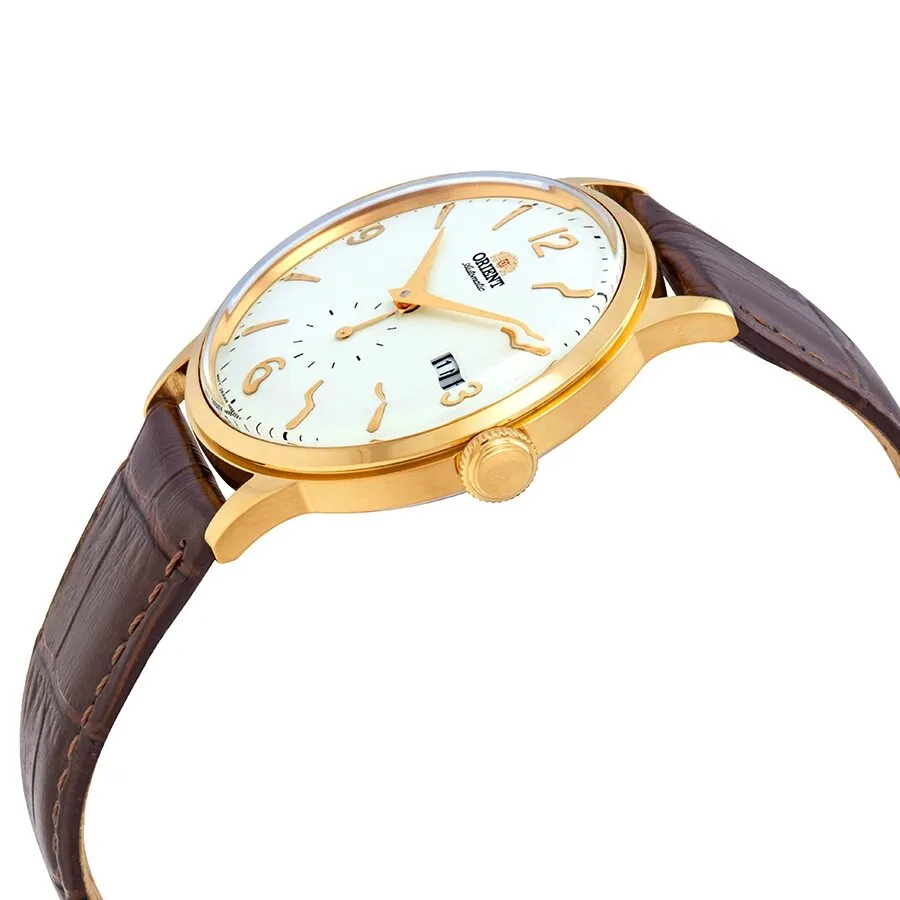 Orient Classic Automatic White Dial Brown Leather Men's Watch RAAP0004S10B