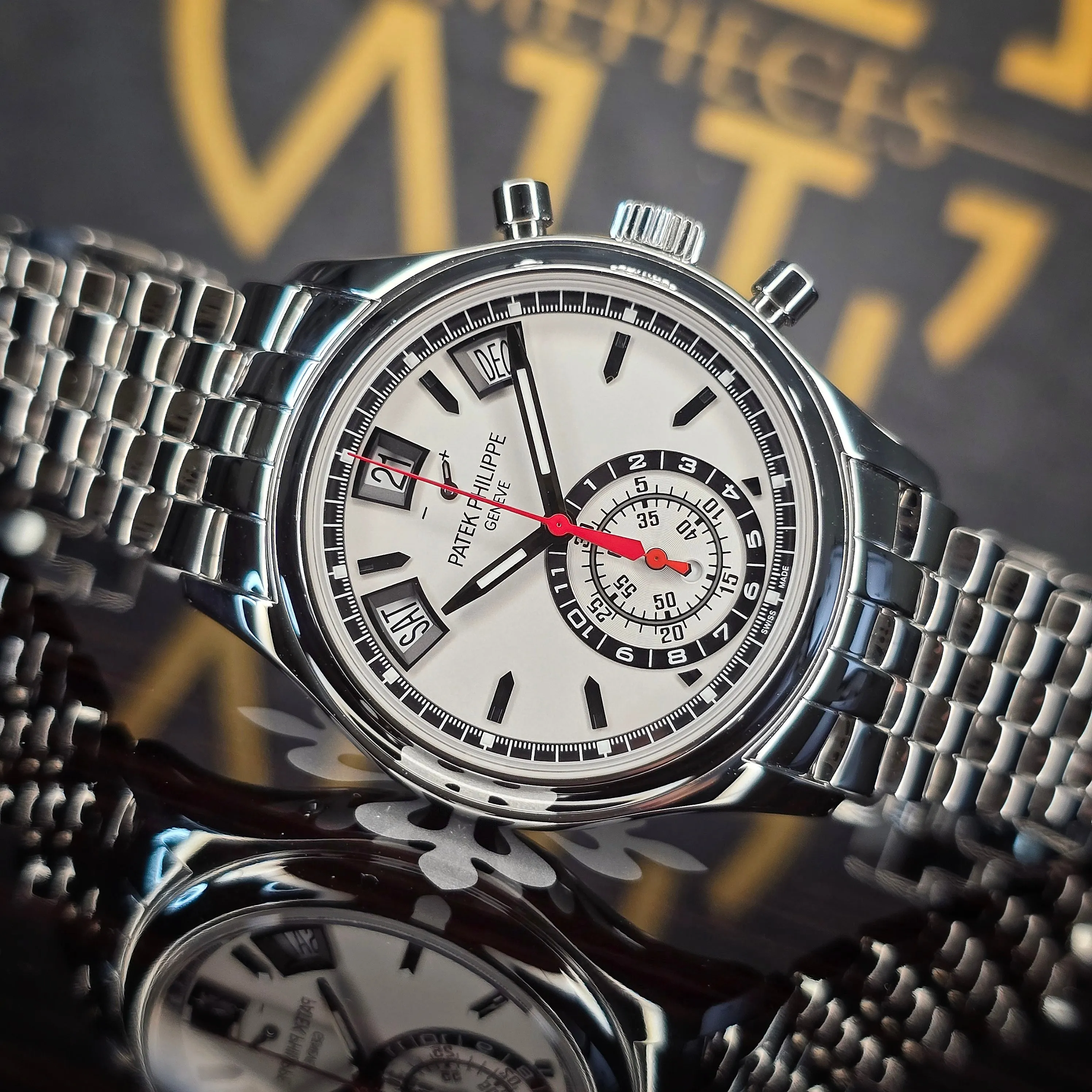 Patek Philippe 5960/1A Annual Calendar Flyback Chronograph 40.5mm
