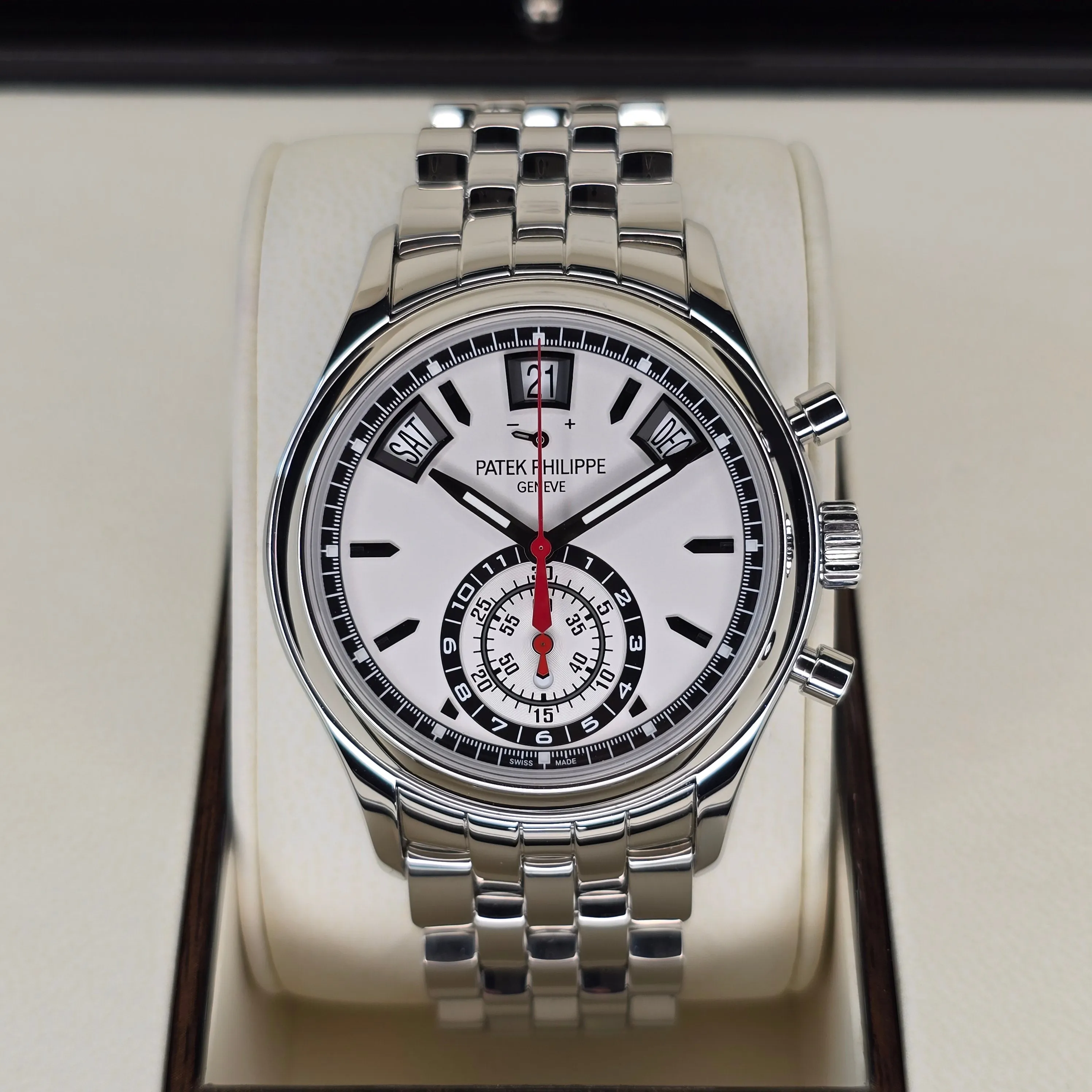 Patek Philippe 5960/1A Annual Calendar Flyback Chronograph 40.5mm