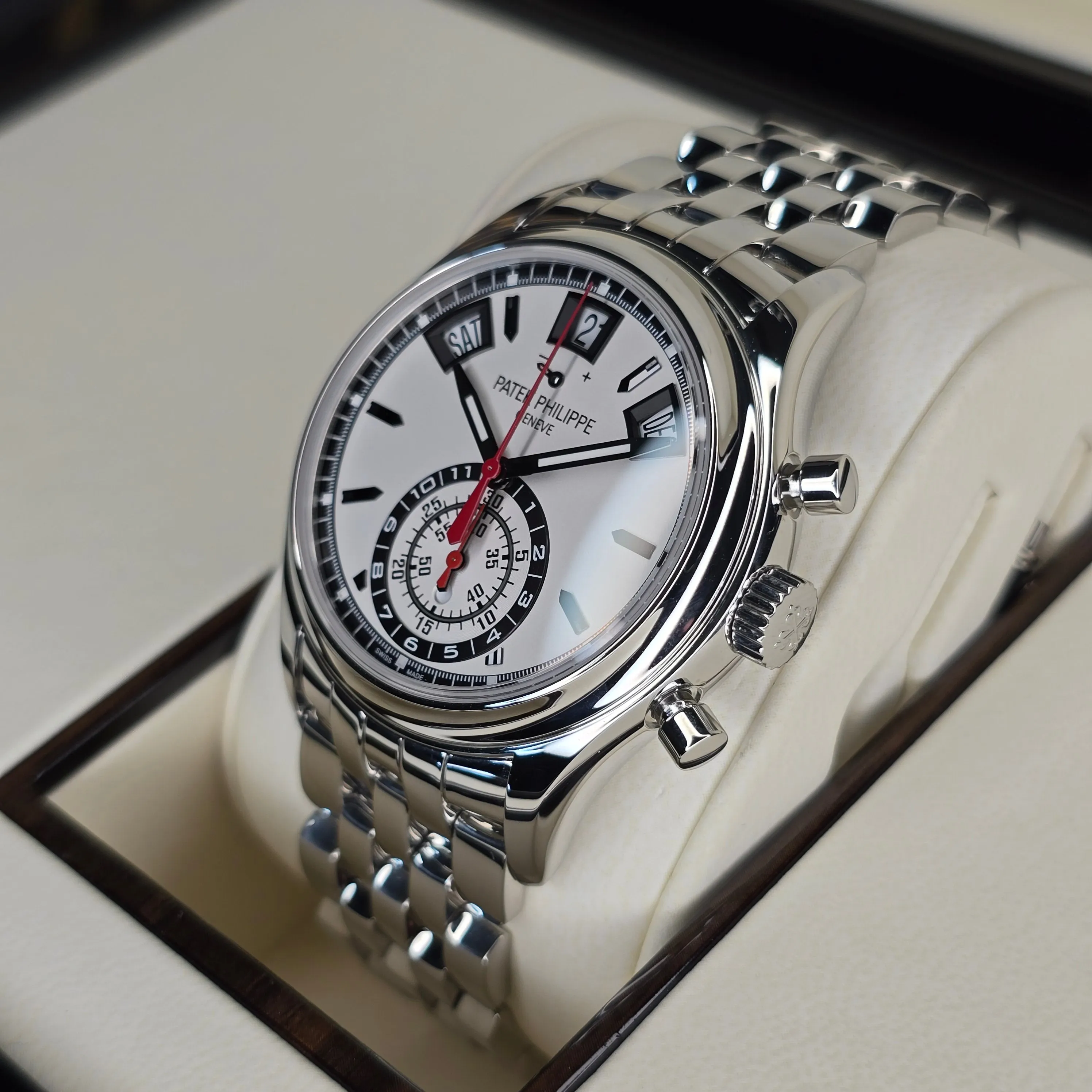 Patek Philippe 5960/1A Annual Calendar Flyback Chronograph 40.5mm