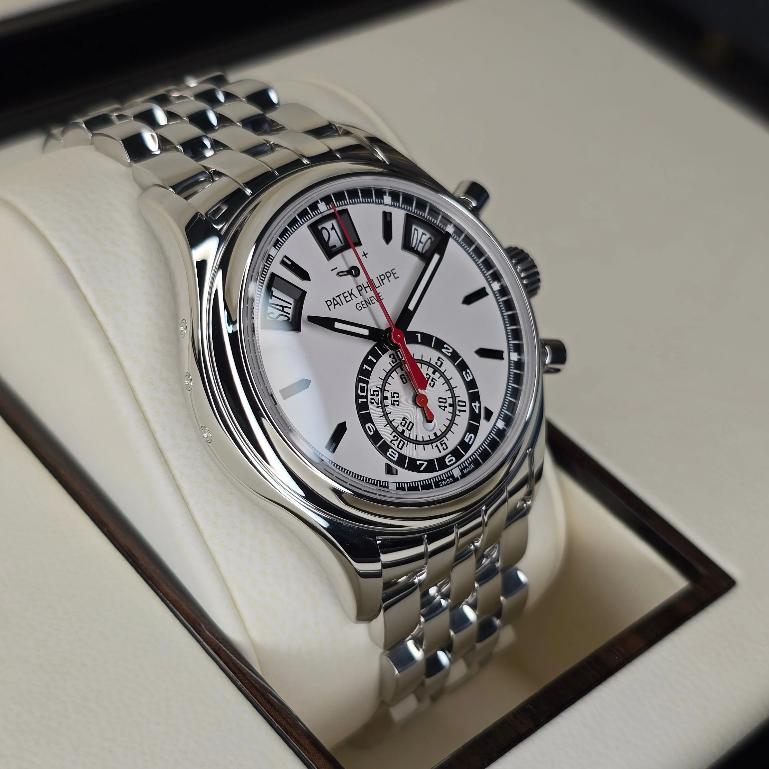 Patek Philippe 5960/1A Annual Calendar Flyback Chronograph 40.5mm