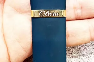 Personalized Apple watch band Charm