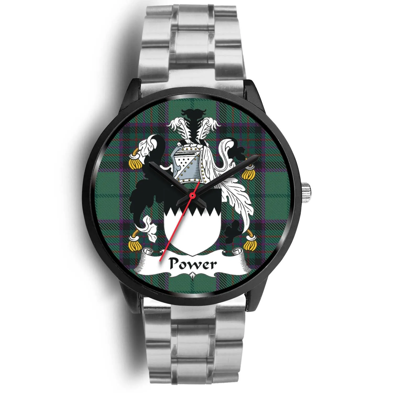 Power Clan Badge Tartan Black Watch
